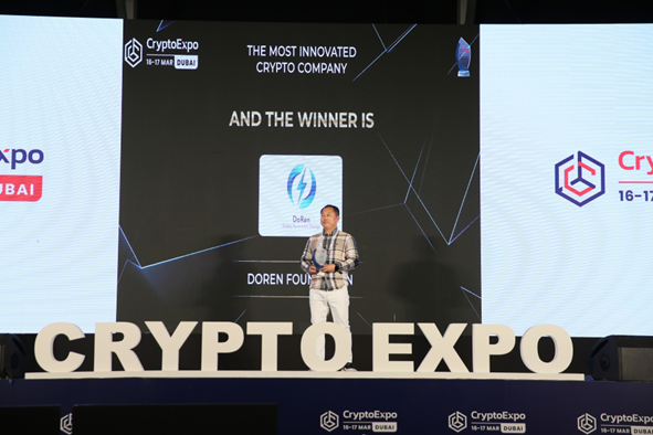 DoRen51396850's tweet photo. Hello, Everyone.
We are thrilled to deliver this news today.

We just went to the Crypto Expo 2022 Event in Dubai, which is considered one of the most prominent events on cryptocurrencies and blockchains.

The Doren project was received well.

link: https://t.co/lhj6cFI4Gd https://t.co/w7cR40SFlk