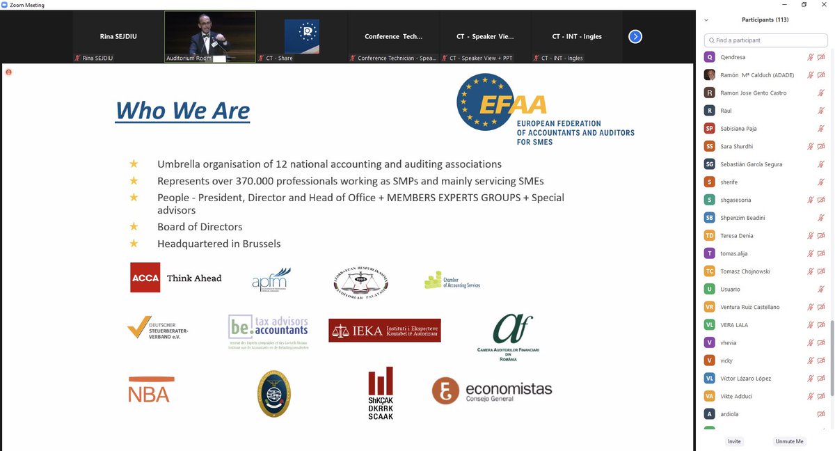 SCAAK members attending <a href="/EFAAforSMEs/">EFAA</a> International Conference 2022 - Practice Transformation: SMPs Embracing Change

#efaa #scaak #accountacy #profession #audit #cooperation #membership