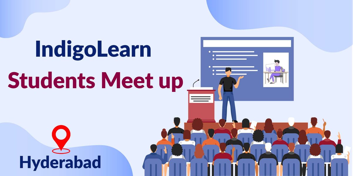 IndigoLearn's tweet photo. Register for Students meetup @ Hyderabad!!
https://t.co/U0Oh4hj7Wu
We have planned a Students meetup on Sunday, 12 June 22 @ 4.30pm. Venue, agenda, will follow. Please register yourself on above link to attend the same ~ share with your friends too.
#FreeEntry #TeamIL #HighTea https://t.co/BRaJEJQWxG