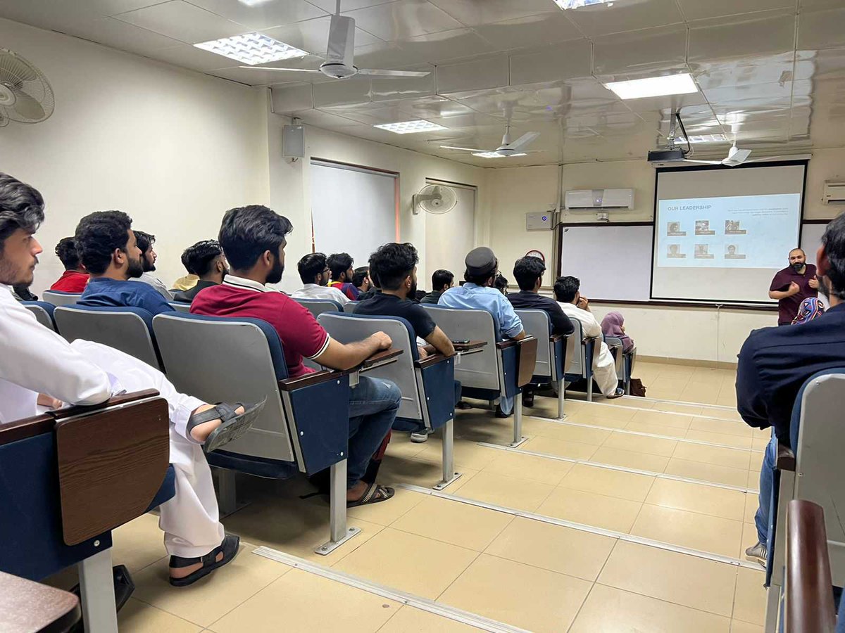 arbisoft's tweet photo. Here are the highlights from our recruitment drive at Namal University. We had a fun, engaging, and enlightening session with an eager and enthusiastic student body. Looking forward to returning next year as well!
#recruitmentdrive #engagementsessions #professionalengagemennt https://t.co/fKYttFQHCx