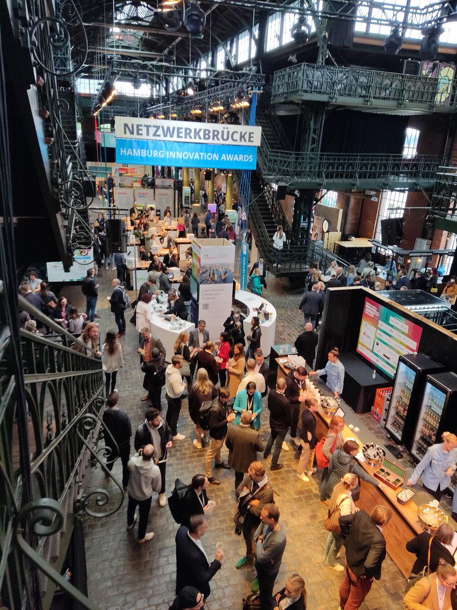 spaetz's tweet photo. Glad to be at the Hamburg Innovation Summit #HHIS. My former students are presenting their startup: sustainable refillable tooth paste. Go #JondiAndMoon !
The event is utterly German-speaking though... https://t.co/UCSWdALxY7