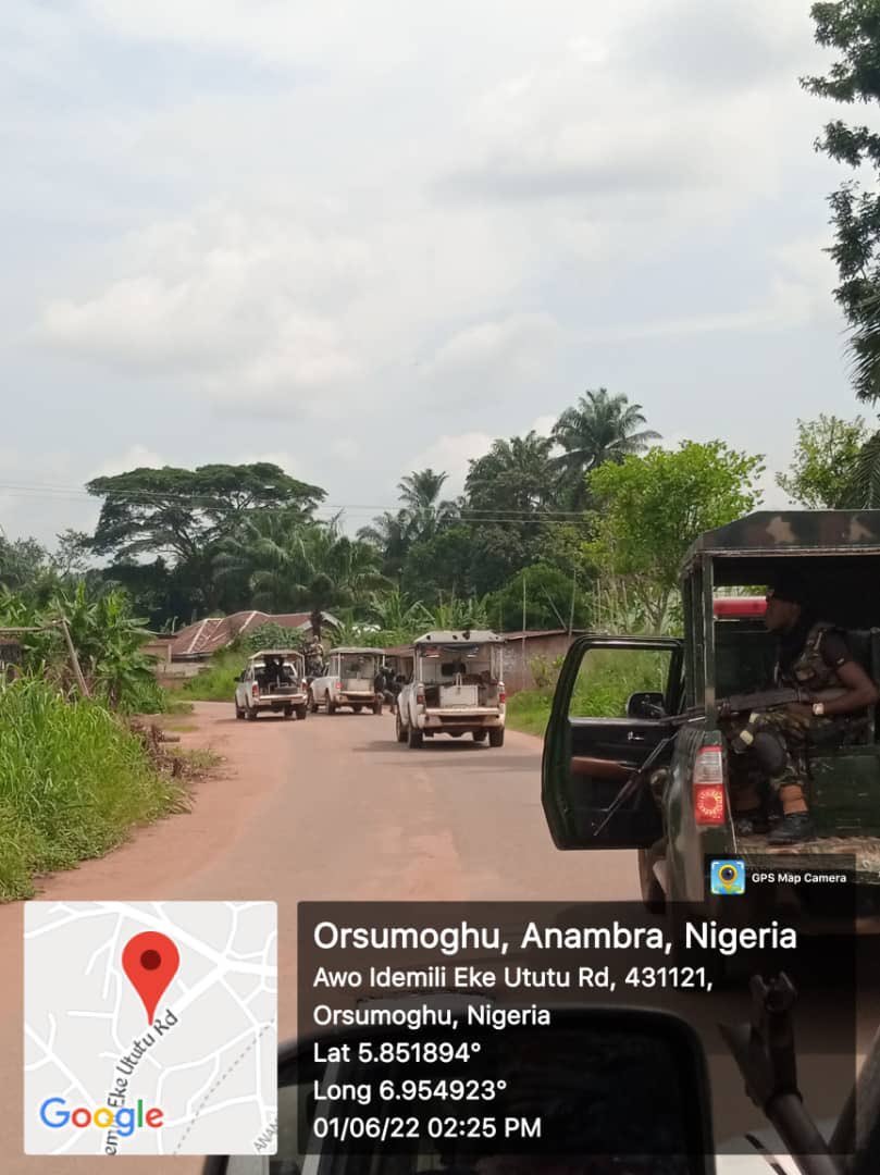NEMESIS AS IMPROVISED EXPLOSIVE DEVICE PLANTED BY IPOB BLOWS UP MEMBERS

…causing severe injuries to two members of the outlawed group. The incident occured along  Eke Ututu - Orsu road in Orsu LGA of Imo state on 1 June 2022. facebook.com/35431264801440…