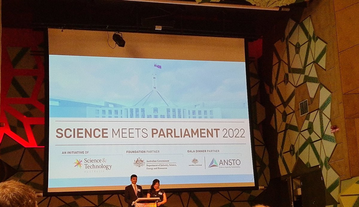 AnuSabu7's tweet photo. Science meets Parliament 2022 Gala Dinner #smp2022 Melbourne, VIC https://t.co/Tw7YNXuCAe