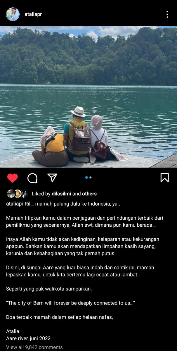 constantane's tweet photo. Postingan Bu Atalia sebelum pulang ke Indonesia :') https://t.co/VK754hFSkO