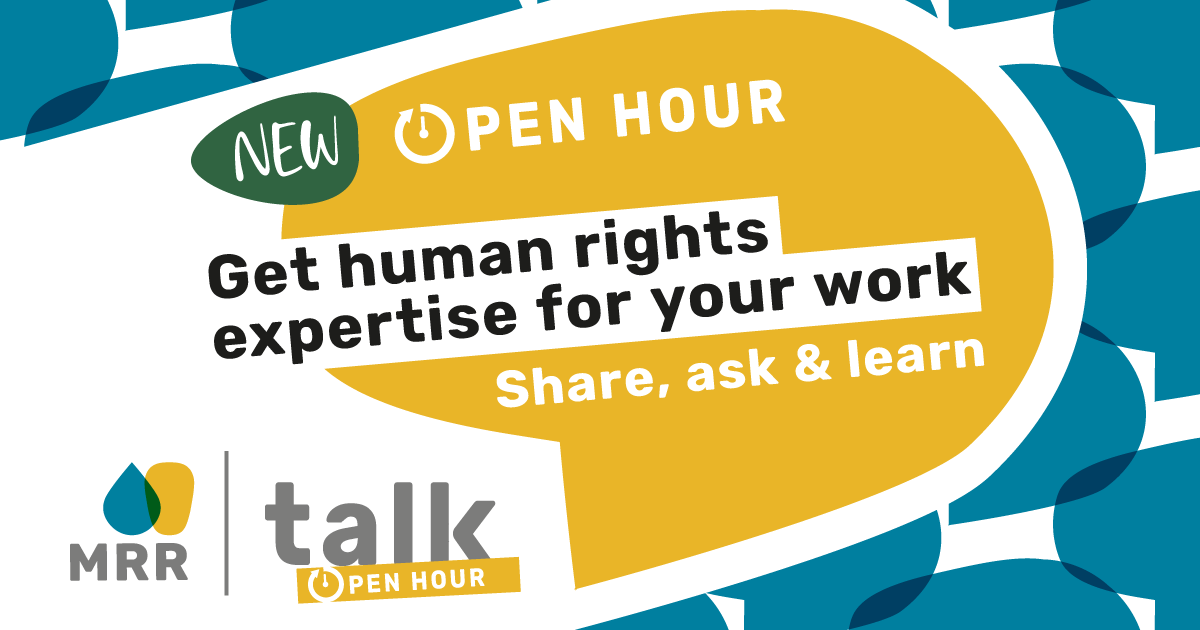 RealiseHRWS's tweet photo. Are you a WASH practitioner with questions and reflections to share about working with human rights in practice? Join us every other month for MRR Talk: Open Hour, you'll connect with peers and have the chance to ask a panel of experts your questions! https://t.co/6pJExD6oHa https://t.co/LznaQlvzf4