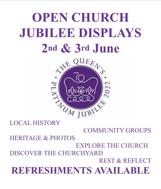 Hendon_Parish's tweet photo. #OpenChurch #StMarys #Hendon 11.00-16.00 today and tomorrow. 

Come and explore #localhistory #events #heritage inc displays @8thHendonScouts @SMSJ_London plus opportunity to explore #churchyard w #familytrail #Refreshments available #AllWelcome #JubileeWeekend #Barnet https://t.co/2R0Sg8XeD0