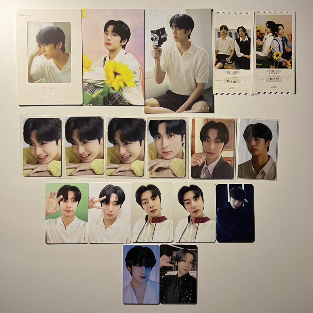 Aquarius126_Y6's tweet photo. PayPal. WW Shipping from HK. 
Please DM 😊

Price in Euro!!

1/ 1/ 1/ 1/ 1
12/ 12/ 12/ 12/ 14/ 10
5/ 5/ 3/ 3/ ❌
20/ 20 (35 set)

#wtsmonstax #monstaxsell #monstaxgo #monstaxphotocard
#shownu #minhyuk #hyungwon #changkyun #kihyun #jooheon #몬스타엑스 https://t.co/t3NPGLqTAq