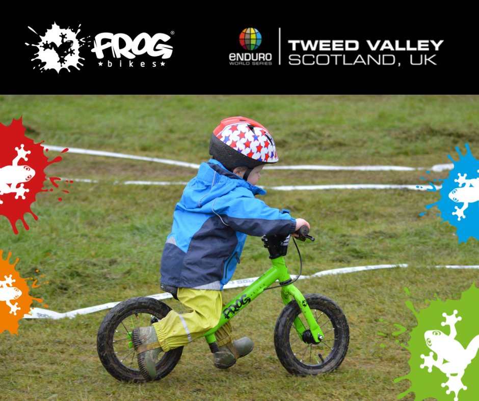 frogbikes's tweet photo. Come and join us tomorrow at EWS Tweed Valley!
We've brought some of our fantastic #balancebikes and #firstpedal bikes for the kids to demo! 🙌
#frogbikes #hoponafrog #kidsbikes #enduroworldseries @World_Enduro #tweedvalley #scotland https://t.co/a1YLScotle