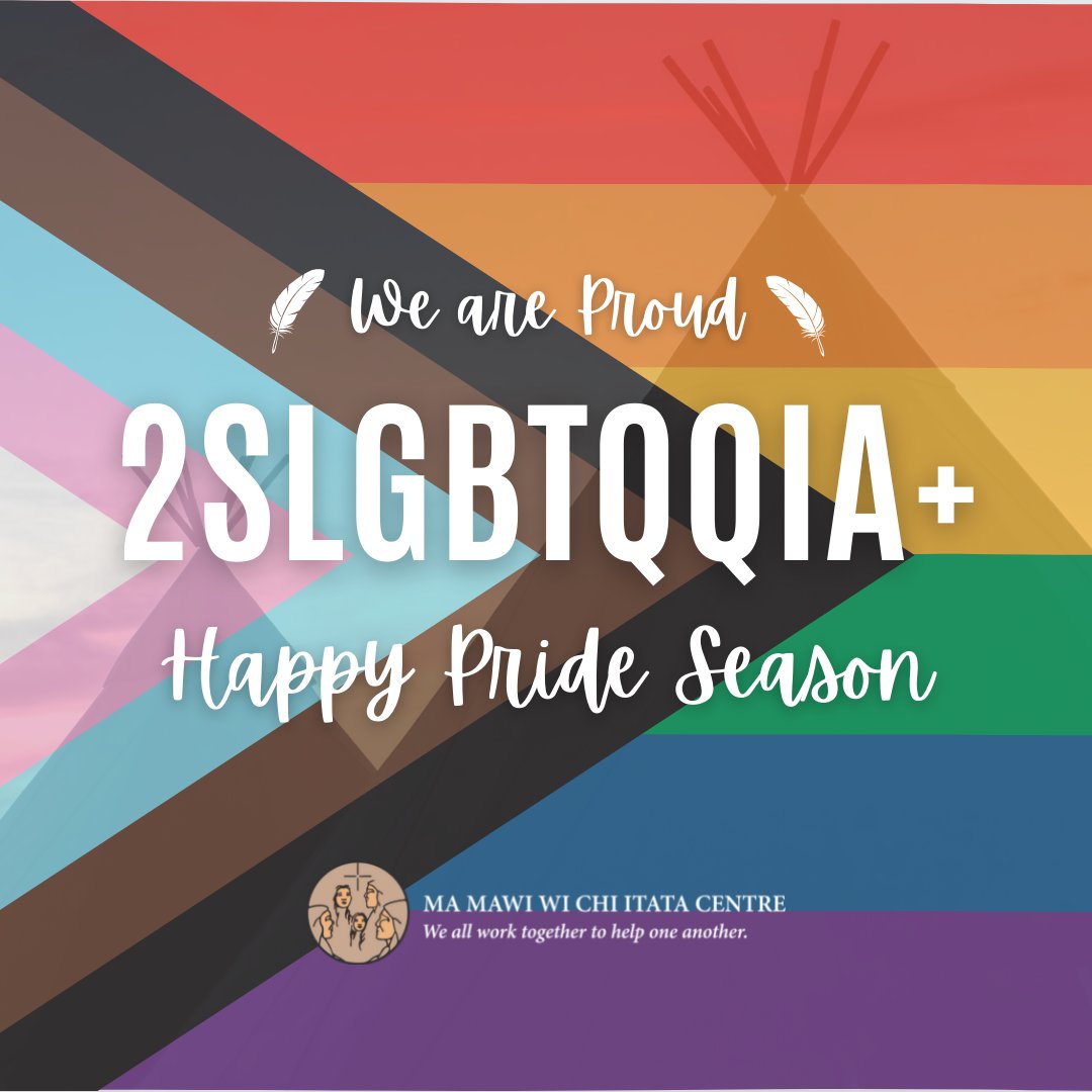 Happy Pride Season  🏳️‍🌈

We are looking forward to seeing everyone out on Sunday for Winnipeg's Pride Parade! It is an honour to celebrate the 2SLGBTQQIA community in-person this year for Pride Month. You are loved and we are honoured to have you in our community.

#WinnipegPride