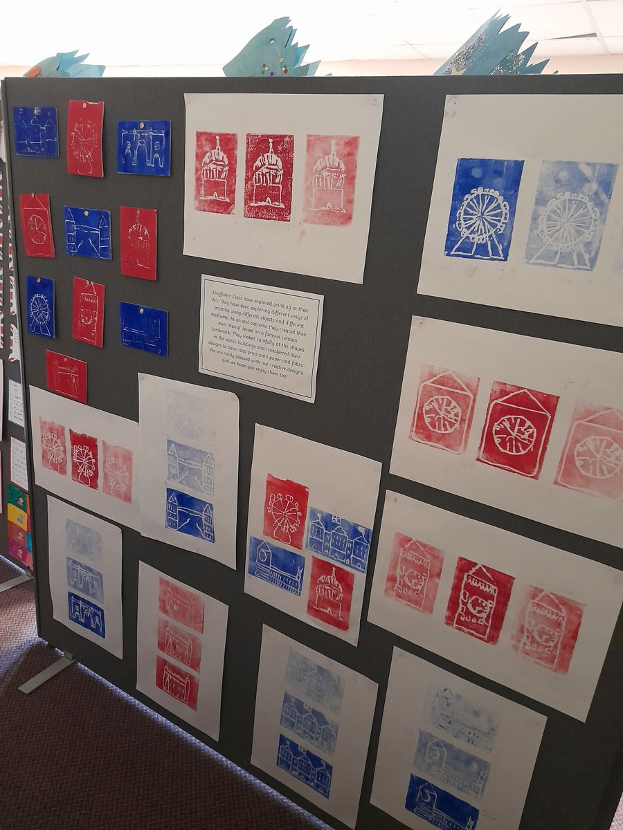 Our Platinum Jubilee Gallery is now proudly sat up in the Clinton Hall for the wider community to enjoy. Our gallery is full of a range of Art, DT, poems, prayers and stories celebrating a half term full of wonderful #alumnisc360 learning. Happy Jubilee! #JubileeCelebration