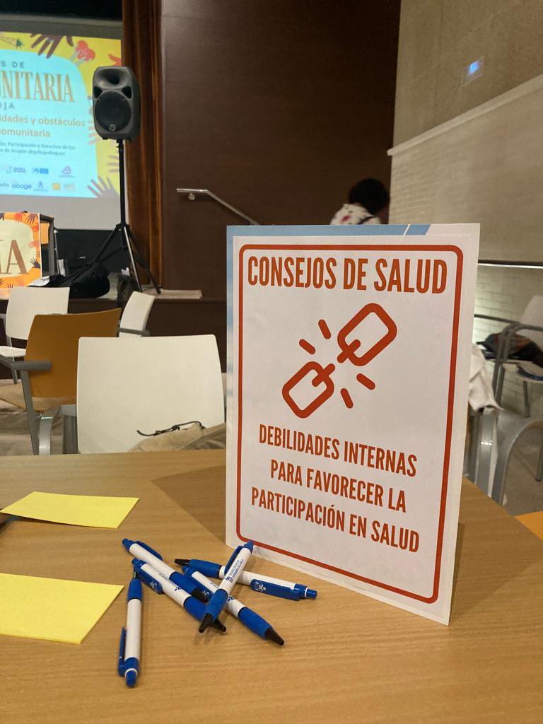 PACAPfederal's tweet photo. La cosa está que arde en el World Café de las III Jornadas de Comunitaria de @pacaprioja https://t.co/LiX4WCsx8z