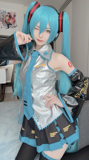 コスプレイヤーしらゆき（しらゆきミク）のTwitter画像46