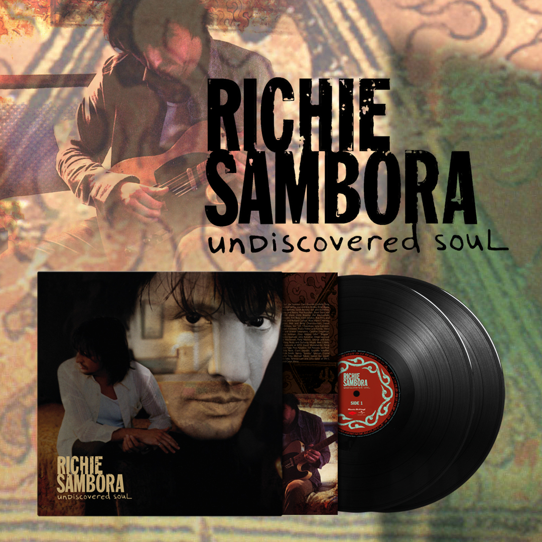 Besides being known as Bon Jovi's lead guitarist, @TheRealSambora also released several solo albums, including the 1998 album 'Undiscovered Soul' which features many great guest performances. Available on vinyl for the first time, the release date for this 2LP is set on July 8.