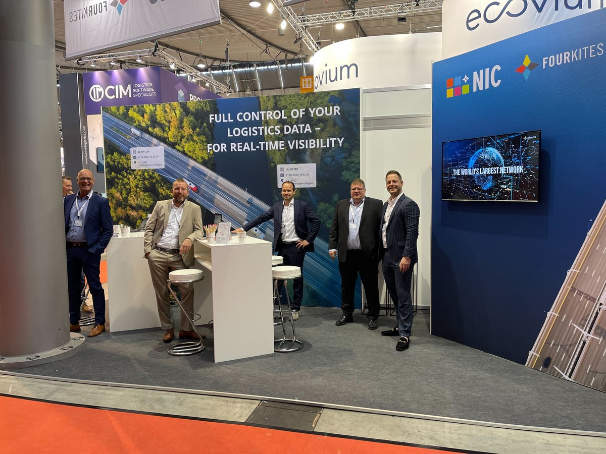 FourKites's tweet image. We are excited to be in Germany and join thousands of supply chain professionals for #LogiMAT2022! Stop by our booth at Hall 8, Booth G60 to learn more about our end-to-end visibility solutions. 4kites.cc/3M70K1o

#supplychain #logistics @LogiMAT_Messe