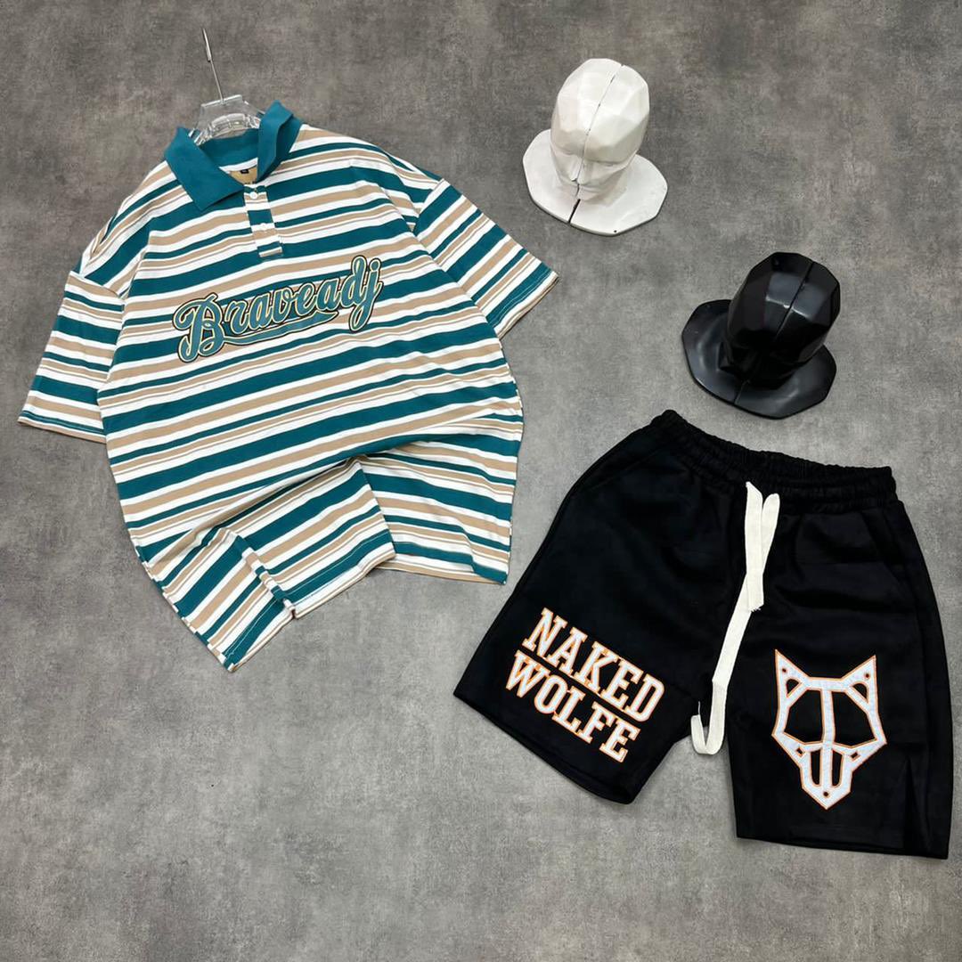 BlaisePlug's tweet photo. Quality collar T-shirt: 11000
Shorts: 11500
Location: Lagos Nigeria
Delivery: Nationwide
#repyourhood
#casualwears
#qualitywears
#delivergirl
#floodmewithordersfra https://t.co/5VltClXTOE