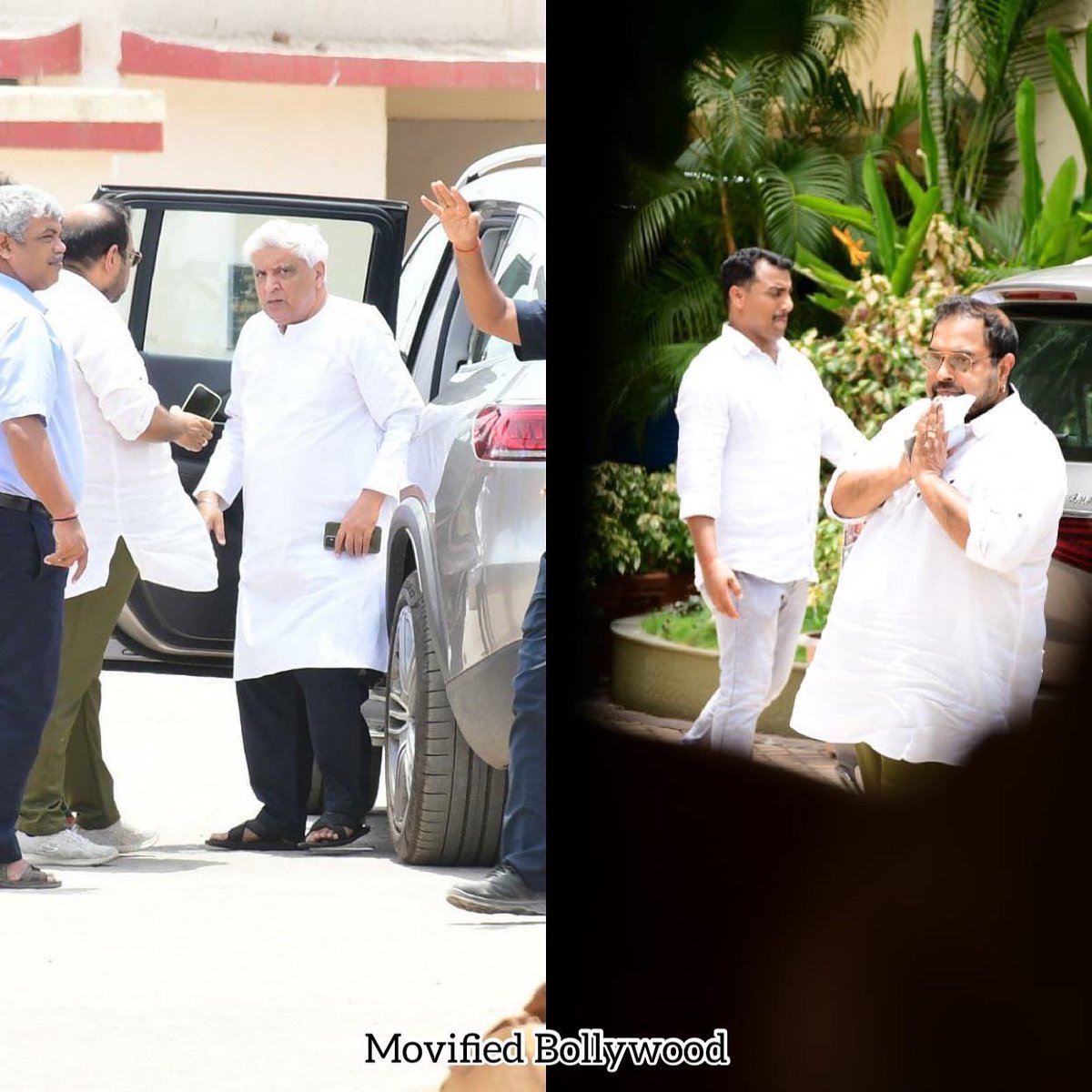 MovifiedBolly's tweet photo. Javed Akhtar, Shankar Mahadevan, Shreya Ghoshal, Abhijeet Bhattacharya,Rahul Vaidya reached at the funeral
#movified #bollywood #singer #kk #demise #rip 😇 https://t.co/xyNucpHcUP