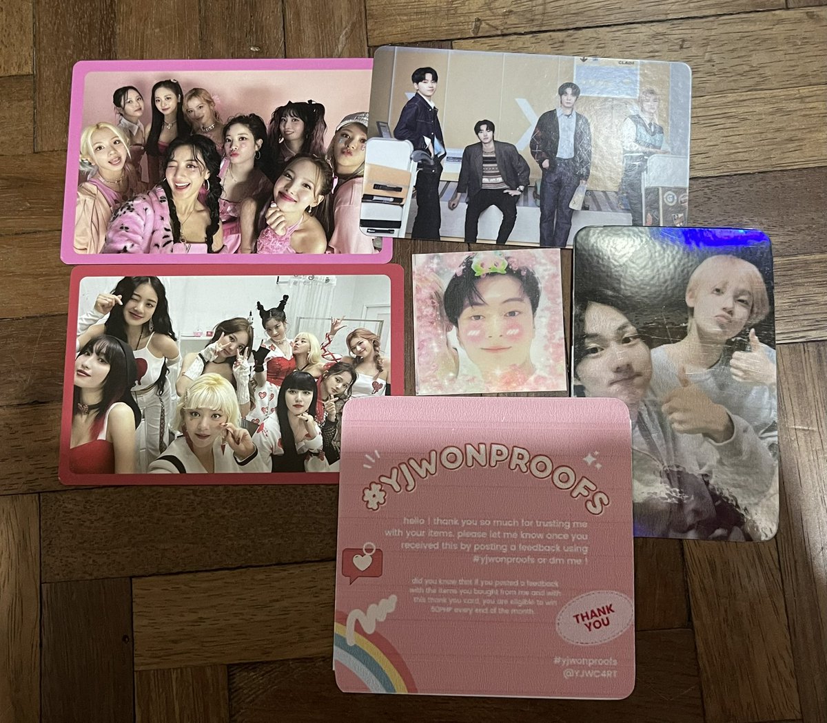 thvChuu's tweet photo. hii @YJWC4RT thank u so much for theseee!! they arrived safely w me & are super cuteee <33
β #fromthvChuu #yjwonproofs https://t.co/f5R8lolrqT