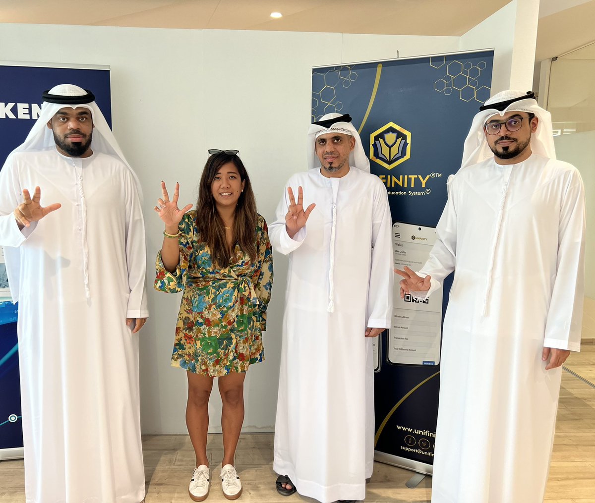 veronandrino's tweet image. Thank you for coming to my office to discuss the opportunity on marketing expansion and technology.
Ministry of Chambers UAE.
#unifinity @swapcointoday @Unifinity_ph @unifinity_tech