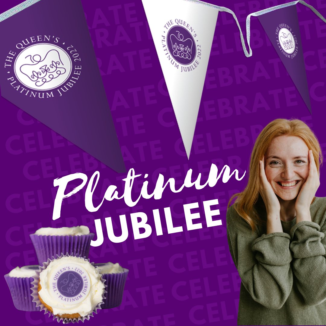 It's finally here... 💜
How are you celebrating the #PlatinumJubilee this weekend? 👈

#RoyalFamily #Queen #Celebrate #BankHoliday