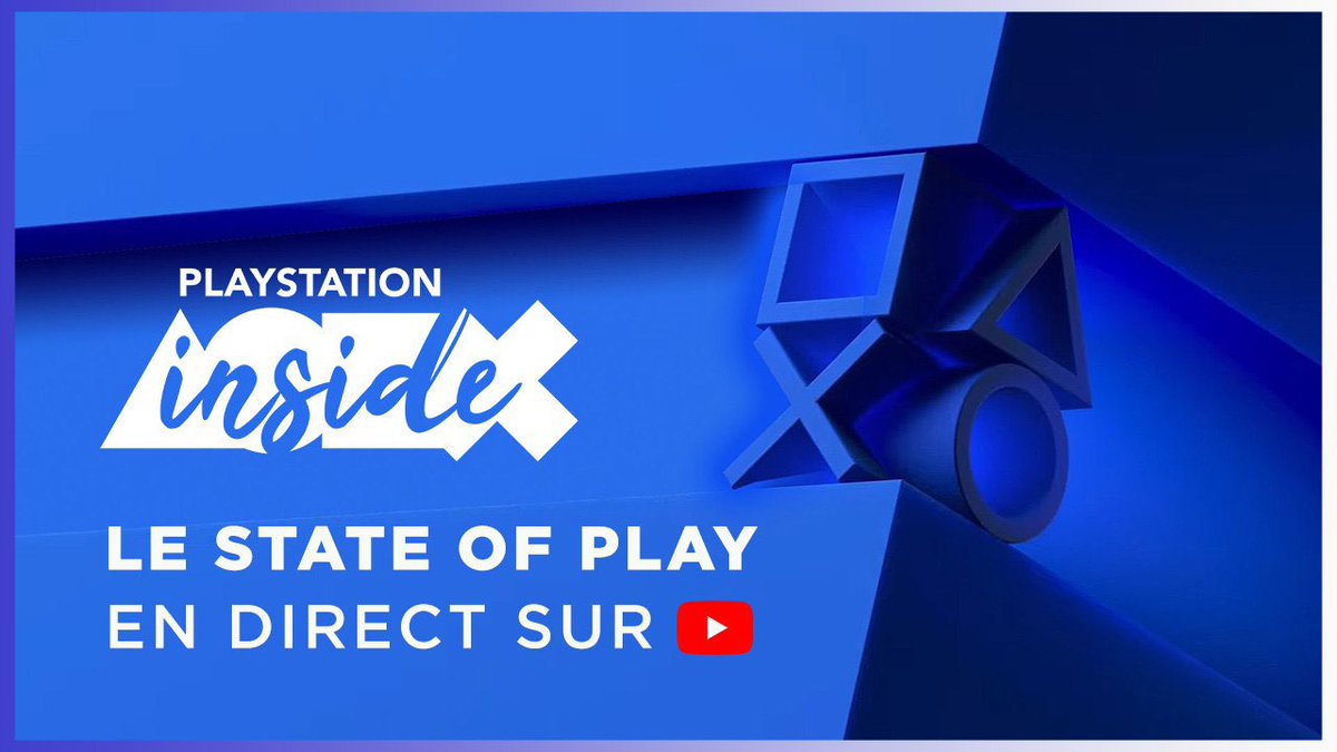 PSInsideFr's tweet photo. Rejoignez-nous à partir de 23h15 en LIVE sur YouTube pour un pré-show du STATE OF PLAY, suivi de l’événement à 23h59 puis d’un débrief à la cool 😎

Pour cela, une seule adresse : https://t.co/GLkUOcSML0

🔥🔥🔥 https://t.co/FIHKOscUZv