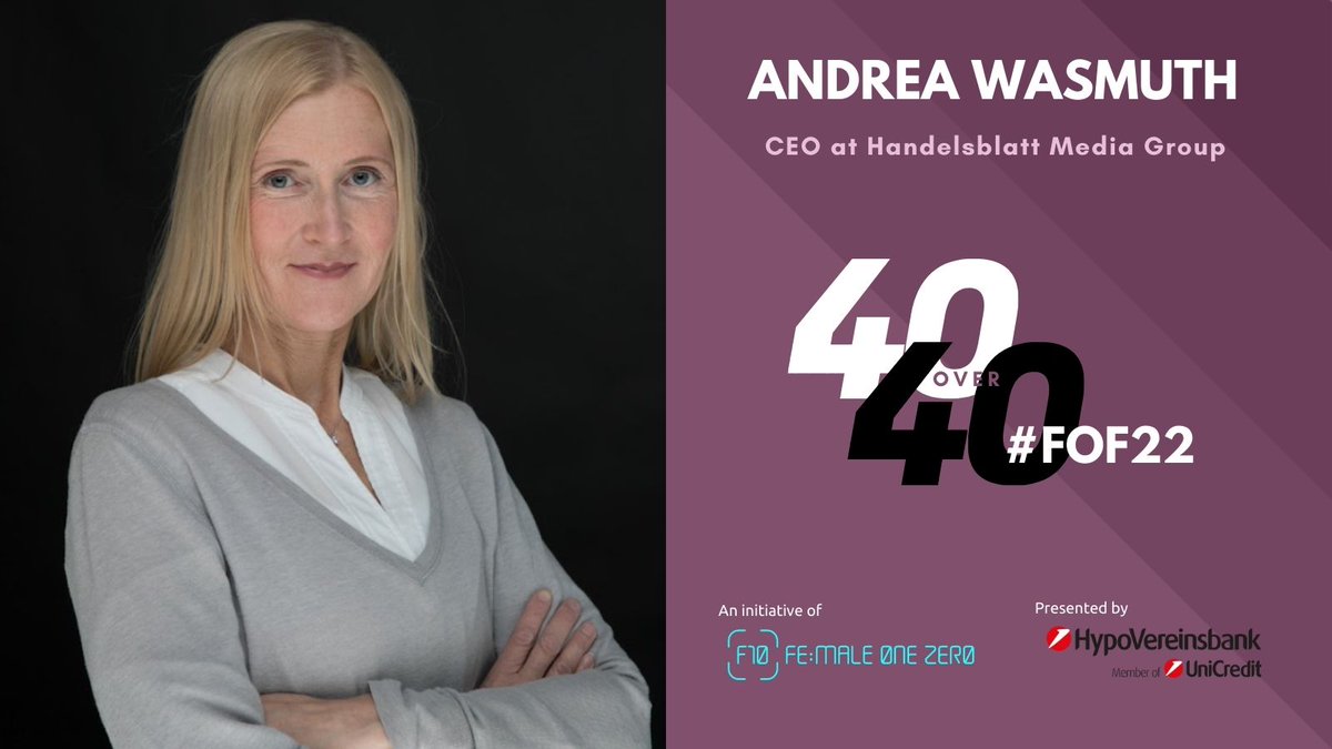F10 Fe:maleOneZero (@femaleonezero) on Twitter photo The Spirited Media Leader
<a href="/andreawasmuth/">Andrea Wasmuth</a>'s dream job as a child? A news anchor. Driven by a strong passion and the will to never back down from a challenge, she’s come even further than her childhood dreams could have taken her.
bit.ly/3PWxyxl
#fof22 #F10xHVB The Spirited Media Leader
<a href="/andreawasmuth/">Andrea Wasmuth</a>'s dream job as a child? A news anchor. Driven by a strong passion and the will to never back down from a challenge, she’s come even further than her childhood dreams could have taken her.
bit.ly/3PWxyxl
#fof22 #F10xHVB