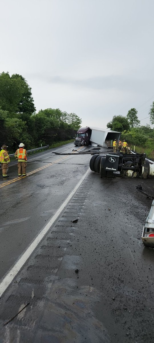 Assisting Company 3 with crash on RT 322.  All lanes closed