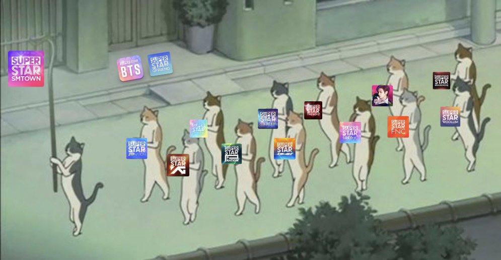 cuongnouc's tweet photo. When u r a big fan of Kpop rhythm game, how many cat next #dalcomsolf 🥹🥹🥹 https://t.co/9RtkMBeSDb