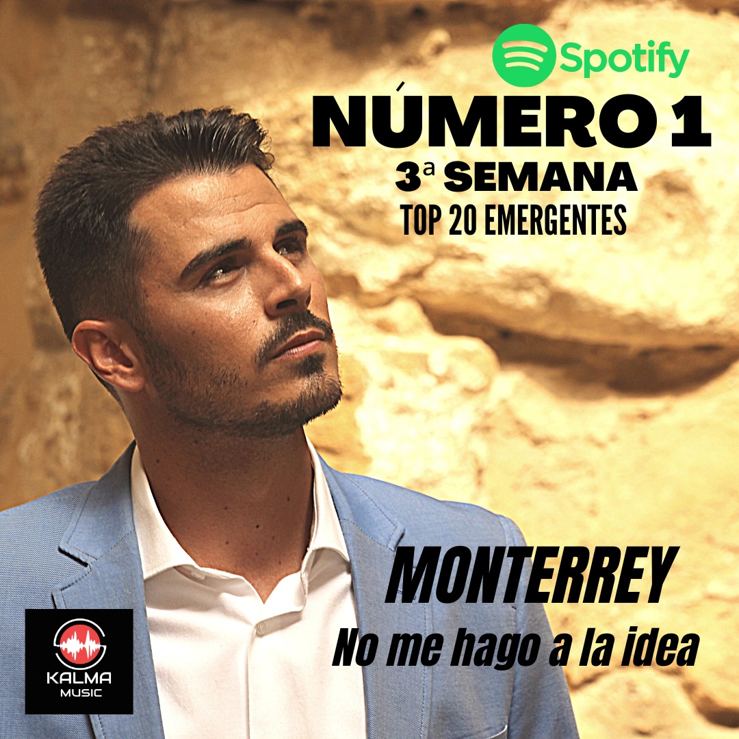 KalmaMusic's tweet photo. 🔴 El último lanzamiento de #KalmaMusic se posiciona N1 como tercera semana consecutiva en el Top 20 Emergentes españoles.

Enhorabuena @Monterreyartist !! 🎉🎊

Puedes escuchar #nomehagoalaidea en todas las plataformas digitales.

#single #promo #promocion #musica #pop #balada https://t.co/5bMTY2hQwk