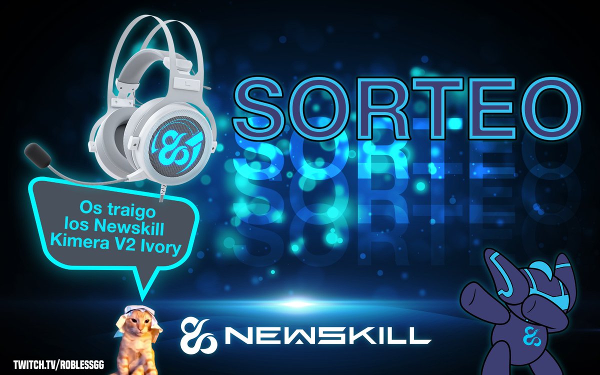 "EL GATO JEQUE LO HA VUELTO A HACER"

Llévate estos pedazo de auriculares KIMERA V2 para escuchar a tus amigos quejarse de lo mal que va el juego 🤣🤣

¿Como participar? Sencillo 😜:

-RT + Like a este tweet
-Seguir <a href="/RoblessGG1/">RoblessGG</a> 
-Seguir <a href="/newskill_ES/">Newskill España</a> 

#FeelingTheGame