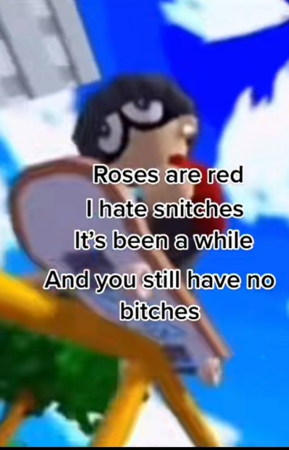 I don't i have no bitches