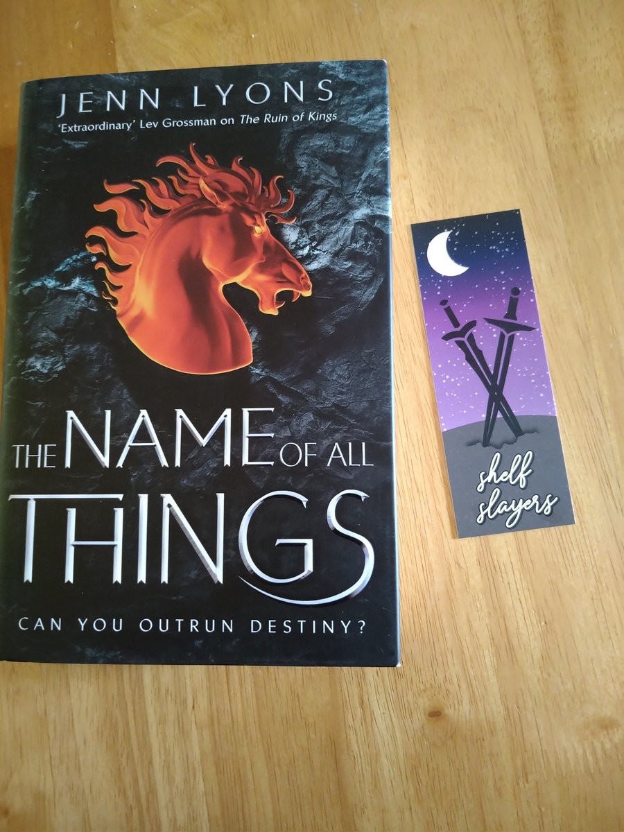 Starting off <a href="/whateverthon/">Whatever-You-Want-A-Thon</a> with <a href="/jadeyraereads/">Jadeyrae ⚔️</a> host fave. #ShelfSlayers