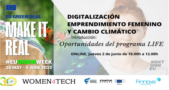 ecodigestion2's tweet image. 👏Today our project had an opportunity to participate in this amazing occasion! 

@LIFEprogramme Opprtunities - Digitalization, Female Entrepreneurship and Climate Change! 🧩

✨Continuing on celebrating #EUGreenWeek2022 and #LIFE30 anniversary ✨

Stay tuned for more!👀