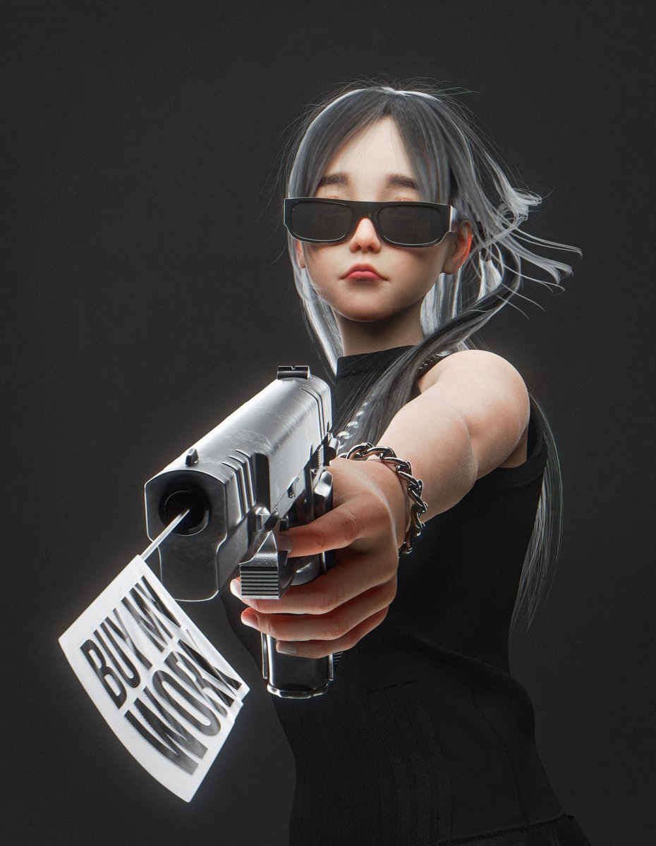 rvregraphics's tweet photo. 01 — "BUY MY WORK" is available at @foundation🕶️

Morning fren! Rvre gang is back with smthng interesting! I set myself a goal to do 1 art 24/7 for this month, wtf. Im going beyond my comfort level, coz I need to shake my sluggish brain 🫠 Enjoy.

https://t.co/vEzXe7jrMc👈 https://t.co/uWbVUBF1il