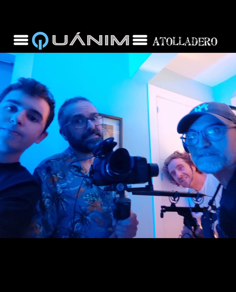 LA_HORMIGONERA's tweet photo. Pues aquí estamos, rodando un rato, a por EQUÁNIME 2 @FX_bcn @chuscopan @Flordesal_CAT @AWseries @1HombreSnPiedad @espia_demonios @Ralopcor @BarbJordi @barbous300 @VitaSevern1 @iinesbarbosaa https://t.co/Y4oaPOWxTk