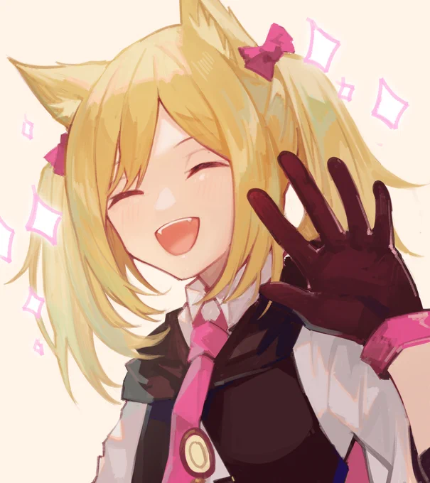 ファンサするソラ
#アークナイツ #明日方舟 #Arknights 