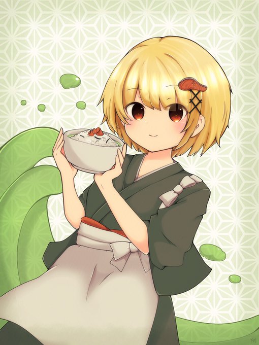 鮭茶漬けのtwitterイラスト検索結果