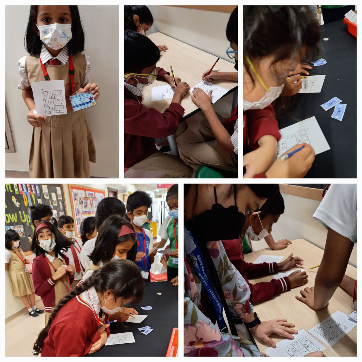 barkha1511's tweet photo. NMS celebrates #MathWeek2022
Games are an incredible way to engage students in learning.
Day-4 #NumericalAdventure was a day full of fun learning.
@nmsprimary @Fatima_Martin @ChristineDeNor1 @ShettySampoorna @SelvanayakiG https://t.co/gKdL6fnN0Y