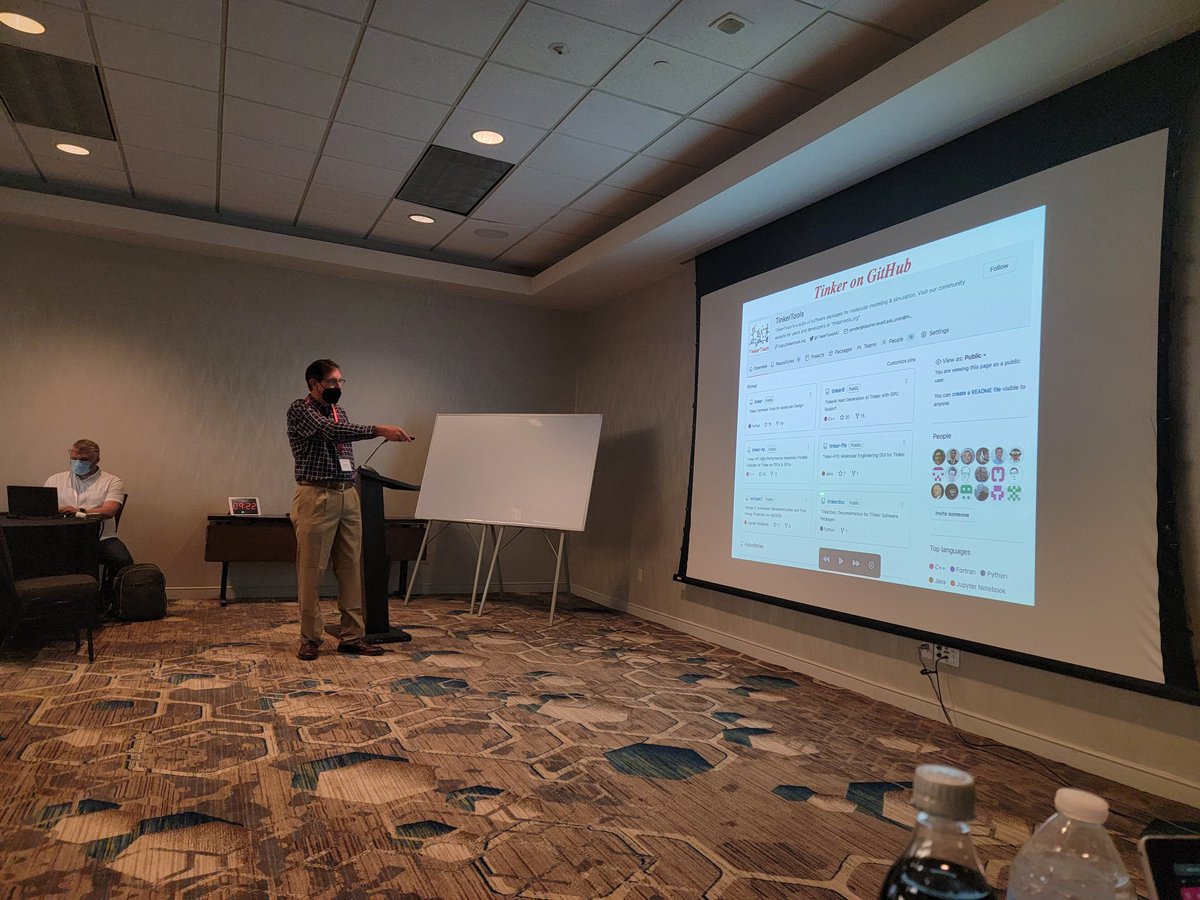 Tinker Developer Workshop 2022 has just started!
<a href="/jppiquem/">Jean-Philip Piquemal</a> <a href="/prenbme/">Pengyu Ren</a> <a href="/JoshRackers/">Josh Rackers</a> <a href="/MosesChung11/">Moses Chung</a> + many more