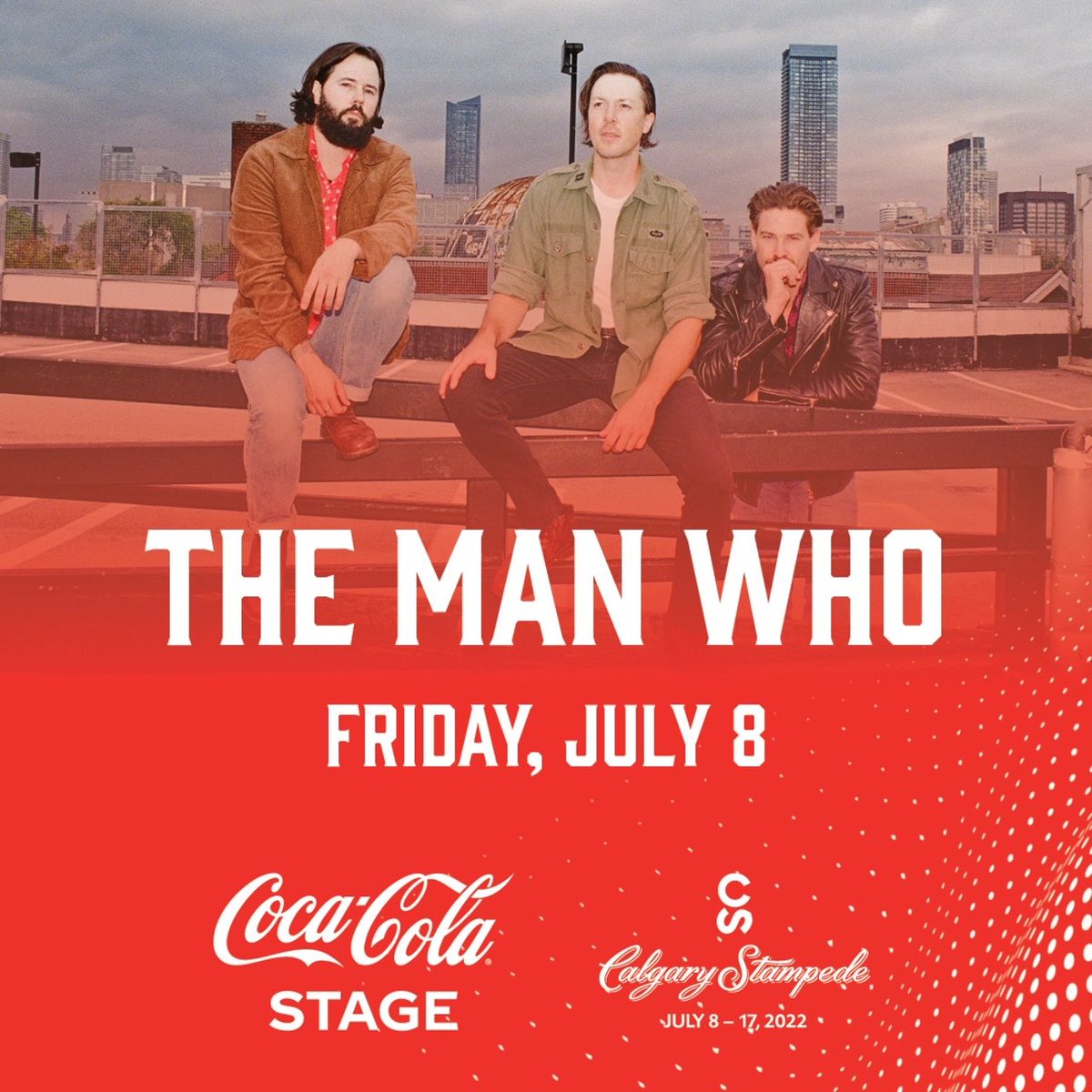 Can’t wait to join <a href="/halfmoonrun/">Half Moon Run</a> &amp; <a href="/BahamasMusic/">Bahamas</a> at the <a href="/calgarystampede/">Calgary Stampede</a> on July 8th. We’ll be on the Coca Cola Stage! calgarystampede.com/stampede/ticke…