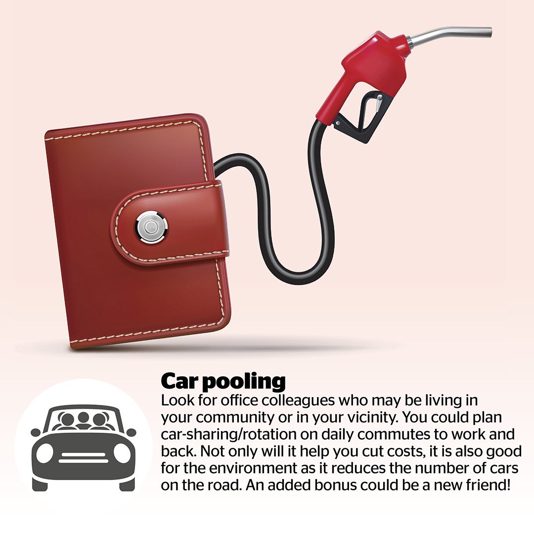 khaleejtimes's tweet photo. Fuel price increase: 6 ways you can cut down on costs. 

Photos: KT/Graphics

#khalejetimes #uae #fuelhike #costcutting https://t.co/tGX6145y7T
