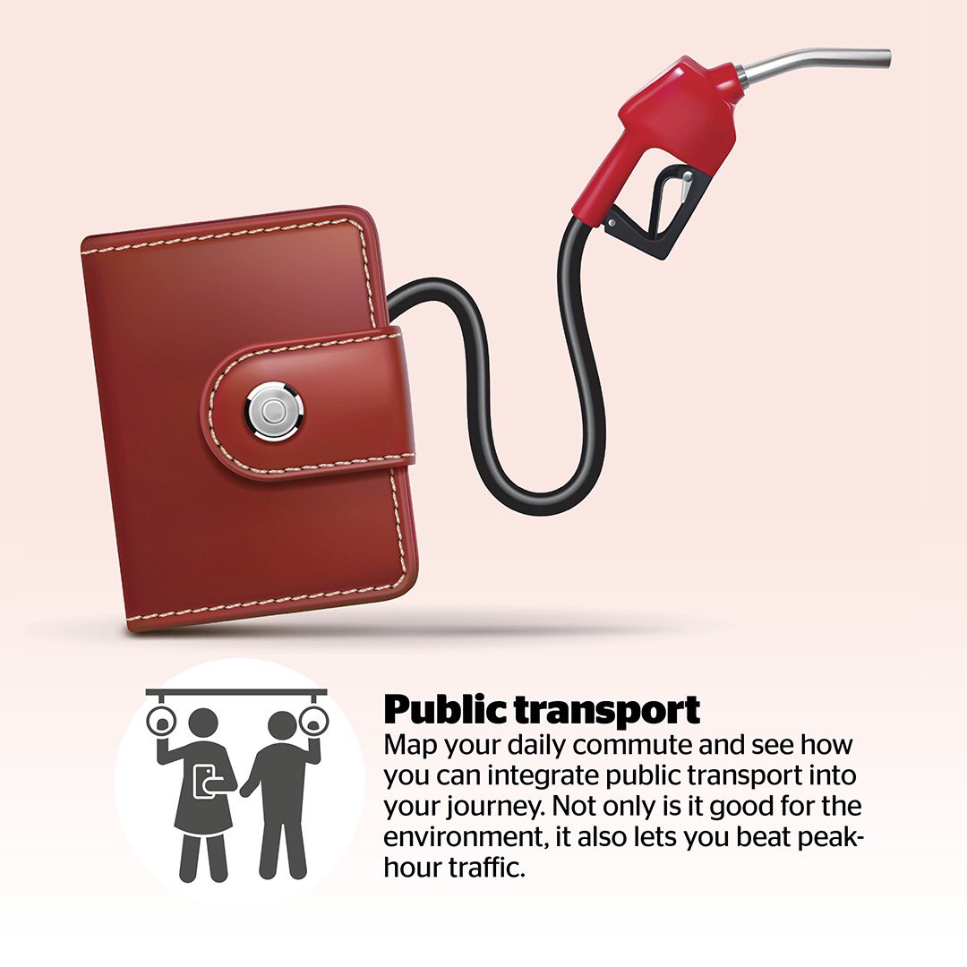 khaleejtimes's tweet photo. Fuel price increase: 6 ways you can cut down on costs. 

Photos: KT/Graphics

#khalejetimes #uae #fuelhike #costcutting https://t.co/tGX6145y7T