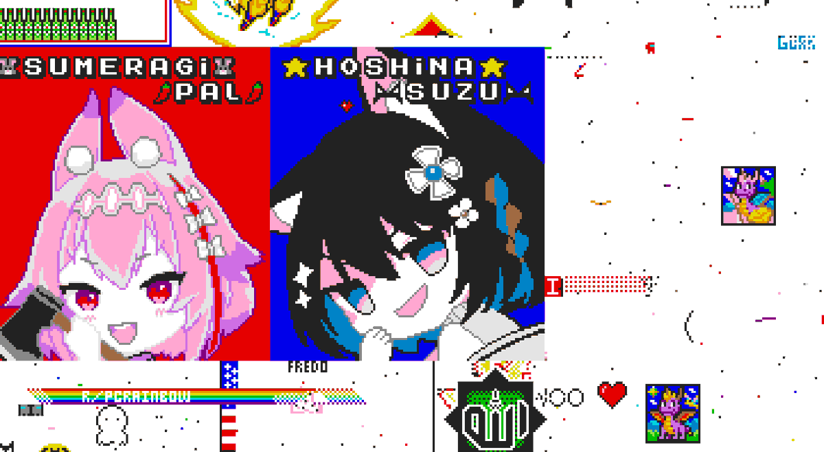 WactorCanvas's tweet photo. #ホシナート #ホシナスズ #星奈铃 #HoshinaSuzu
Suzu pixelart on pixelcanvas.
With the help of many online fans, we finished it as fast as we could to have it ready before her departure

Good luck Suzu with all your future projects.

[Here]
https://t.co/Y450YBpW4w https://t.co/cF0FrOtclD