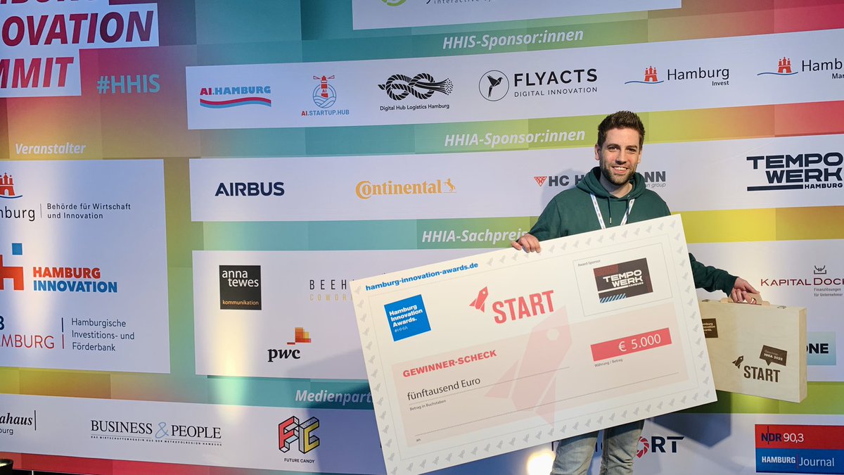HHISummit's tweet image. Das Technologie Startup @Nect erhält den diesjährigen Hamburg Innovation Award in der Kategorie „Start“. Das Startup steht wie kein anderes für die Entwicklung sogenannter „vollautomatischer Vertrauensdienste“ auf Basis künstlicher Intelligenz. #HHIA #hhisummit