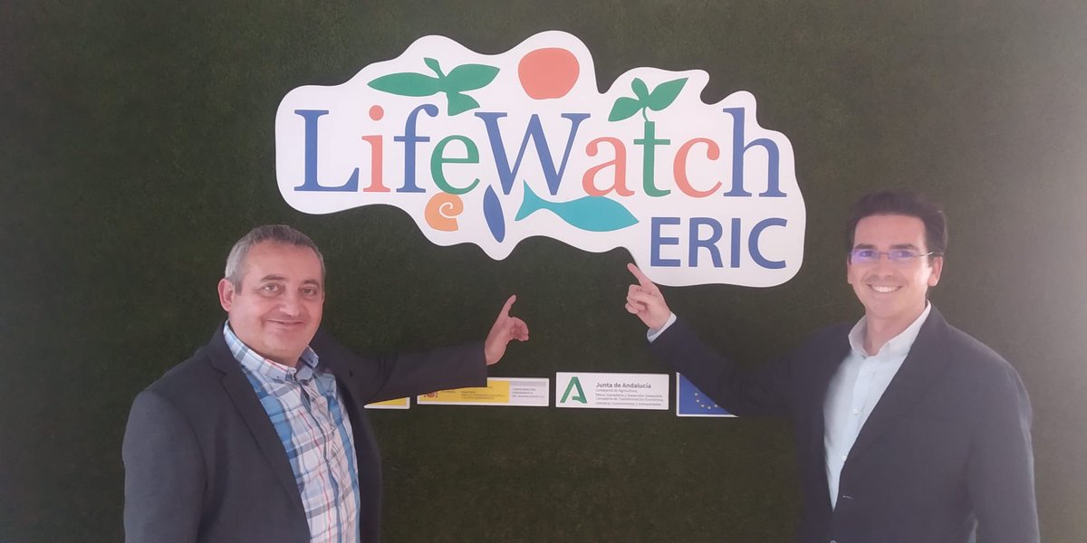 LifeWatchSpain's tweet photo. Honrados con la visita de Antonio López Martínez - Director del Proyecto y Coordinador del futuro ERIC EU-SOLARIS con sede en Almería. El ERIC  acogido por @CIEMAT_OPI en las instalaciones de la @psaciemat https://t.co/hAeR9ZrTn8