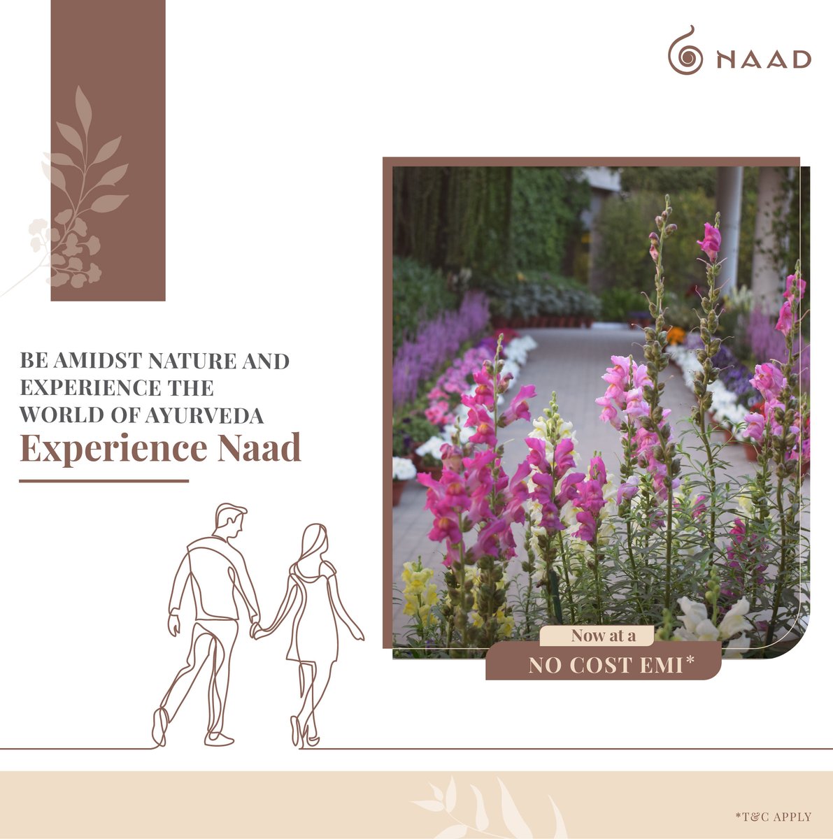 naad_wellness's tweet image. Nature is the gateway to a healthy lifestyle.

The lush green gardens and deep rooted nature at Naad will bring you closer to your inner self, and help you rediscover the world beyond!

DM us to know more 

#Naad #NaadWellness #ForASoundYou #UnlockWealthness  #HealWithNaad #EMI