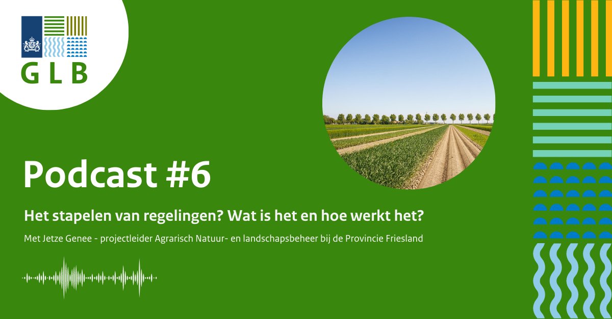 Basispremie, eco-regeling en Agrarisch Natuur- en landschapsbeheer, hoe werkt dat samen in het nieuwe GLB? Hoe kun je deze regelingen stapelen? En wat is dat precies? <a href="/JetzeGenee/">Jetze Genee</a> geeft als projectleider ANLb bij <a href="/provfryslan/">Provincie Fryslân</a>, antwoord op deze vragen bit.ly/3GPeJrK