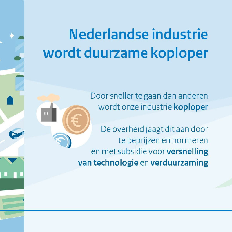 Ministerie_EZK's tweet photo. Nederland heeft grote klimaatambities. In 2030 moet de CO2-uitstoot in Nederland met 55% zijn gedaald, als opmaat naar een klimaatneutraal Nederland in 2050. Om dit te bereiken presenteert het kabinet het beleidsprogramma klimaat.

Nieuwsbericht ⤵️

https://t.co/R4t3jmaV7i