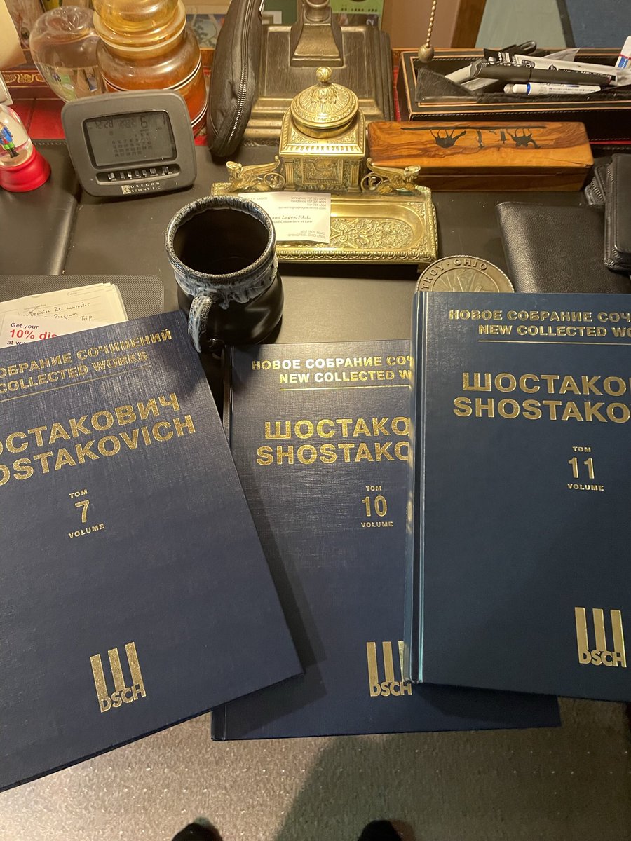 PeterSWilson's tweet image. My summer project! Shosty 7,10,11!