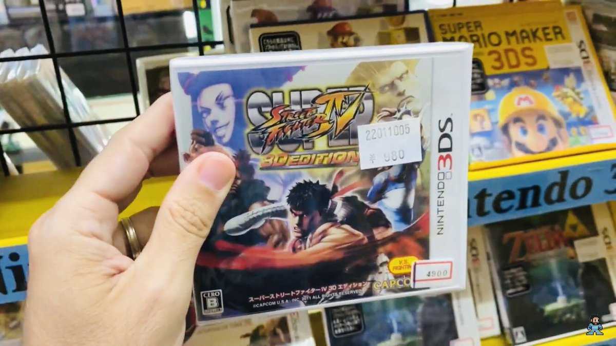 CreativoenJapon's tweet photo. Pues este domingo os traigo un vídeo que muchos me habéis pedido de forma recurrente #reto3DS
¿Cuántos juegos podremos comprar con $100/ 94€? 💸 https://t.co/Xy7ixoXdB7