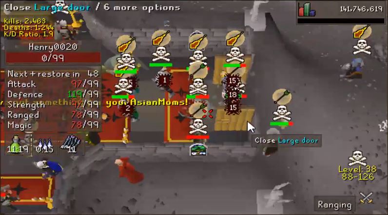 MoralityOsrs's tweet photo. Why beg a pure clan for protection if they wont be there to protect you? I think its safe to say you need new allies 
@FATDYLANBABY
 🫢🚬 #PUFFED #99FARMIN20MIN https://t.co/Yq2sV4kJAF